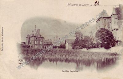 Carte postale ancienne Bellegarde du Loiret — Bellegarde (Loiret)