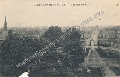 Carte postale ancienne Bellegarde du Loiret — Bellegarde (Loiret)