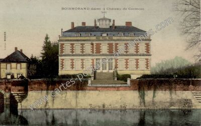 Carte postale ancienne Château de Cormont — Boismorand (Loiret)