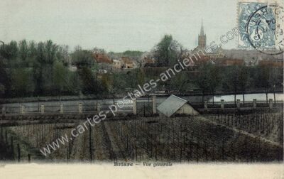 Carte postale ancienne Vue générale — Briare (Loiret)