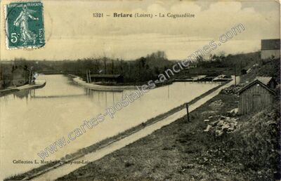 Carte postale ancienne La Cognardiere — Briare (Loiret)