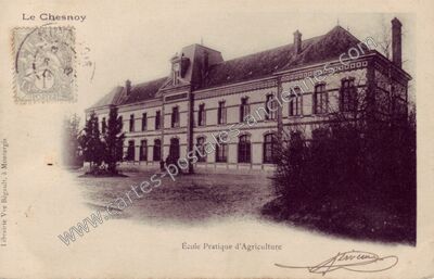Carte postale ancienne Le Chesnoy — Briare (Loiret)