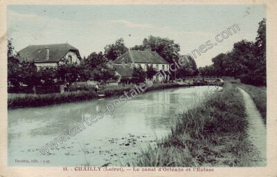 Carte postale ancienne Chailly-en-Gâtinais