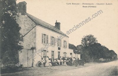 Carte postale ancienne Fourneaux — Chaingy (Loiret)