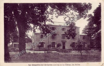 Carte postale ancienne La Chapelle-sur-Aveyron
