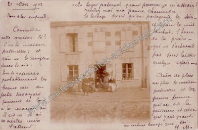 Carte postale ancienne Charsonville — Charsonville (Loiret)