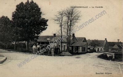 Carte postale ancienne La Vendrée — Charsonville (Loiret)
