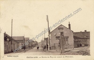 Carte postale ancienne Châtillon-le-Roi