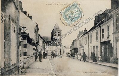Carte postale ancienne La Grosse — Chécy (Loiret)