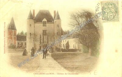 Carte postale ancienne Château de Chamerolles — Chilleurs-aux-Bois (Loiret)