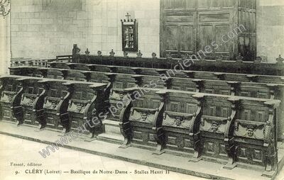 Carte postale ancienne Clery Bas — Cléry-Saint-André (Loiret)