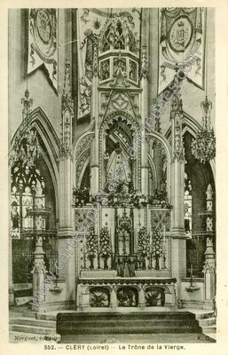 Carte postale ancienne Clery Bas — Cléry-Saint-André (Loiret)