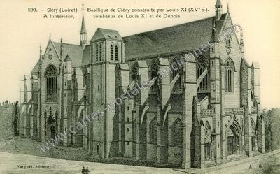 Carte postale ancienne Clery Bas — Cléry-Saint-André (Loiret)