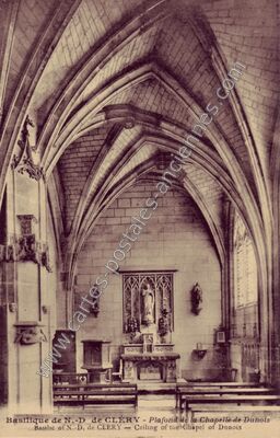 Carte postale ancienne Clery Bas — Cléry-Saint-André (Loiret)