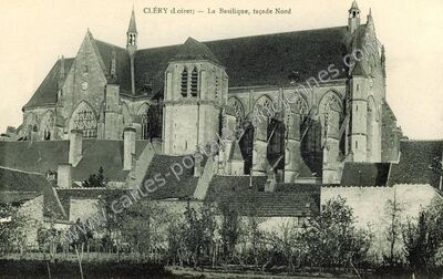 Carte postale ancienne Clery Bas — Cléry-Saint-André (Loiret)
