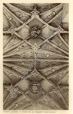 Carte postale ancienne Clery Bas — Cléry-Saint-André (Loiret)