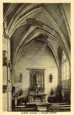 Carte postale ancienne Clery Bas — Cléry-Saint-André (Loiret)