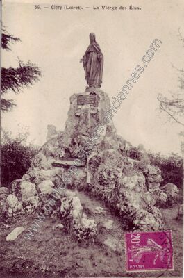 Carte postale ancienne Clery — Cléry-Saint-André (Loiret)