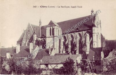 Carte postale ancienne Clery — Cléry-Saint-André (Loiret)
