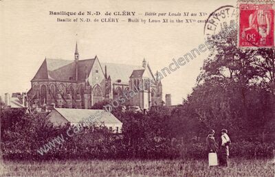 Carte postale ancienne Clery — Cléry-Saint-André (Loiret)