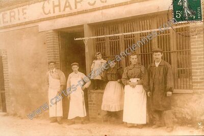 Carte postale ancienne ERIE CHAPE — Corquilleroy (Loiret)