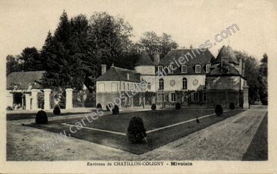 Carte postale ancienne Mivoisin — Dammarie-sur-Loing (Loiret)