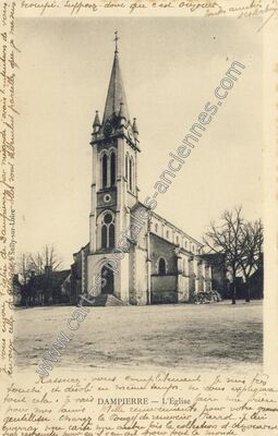 Carte postale ancienne Dampierre — Dampierre-en-Burly (Loiret)