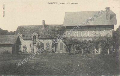 Carte postale ancienne La Métairie — Douchy (Loiret)