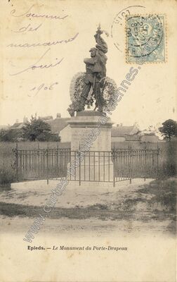 Carte postale ancienne Epieds — Épieds-en-Beauce (Loiret)