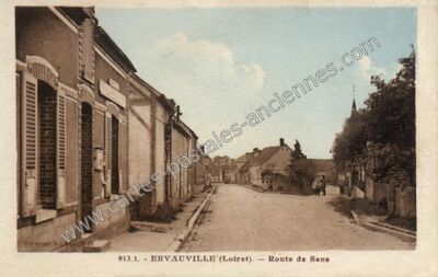 Carte postale ancienne Ervauville