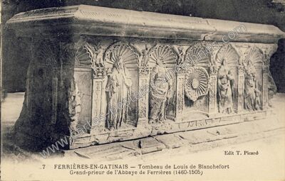 Carte postale ancienne Ferrieres en Gatinais — Ferrieres (Loiret)