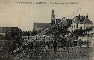 Carte postale ancienne Ferrieres en Gatinais — Ferrieres (Loiret)
