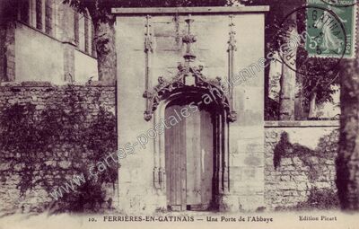 Carte postale ancienne Ferrieres en Gatinais — Ferrieres (Loiret)