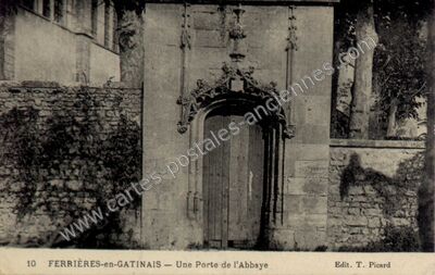 Carte postale ancienne Ferrieres en Gatinais — Ferrieres (Loiret)