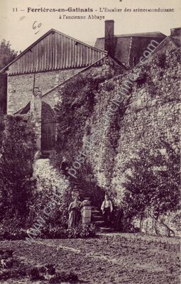 Carte postale ancienne Ferrieres en Gatinais — Ferrieres (Loiret)