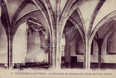 Carte postale ancienne Ferrieres en Gatinais — Ferrieres (Loiret)