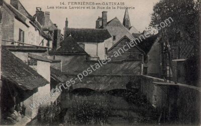 Carte postale ancienne Ferrieres en Gatinais — Ferrieres (Loiret)
