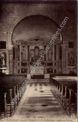 Carte postale ancienne Ferrieres en Gatinais — Ferrieres (Loiret)