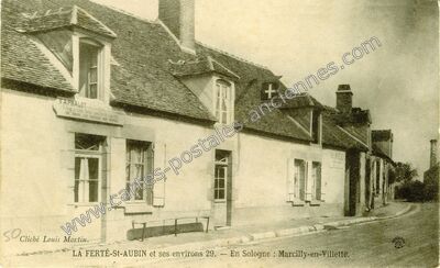 Carte postale ancienne La Ferté-Saint-Aubin et ses environs — La Ferté-Saint-Aubin (Loiret)