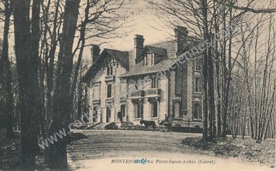 Carte postale ancienne Montesot — La Ferté-Saint-Aubin (Loiret)