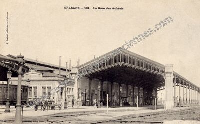 Carte postale ancienne Les Aubrais — Fleury-les-Aubrais (Loiret)