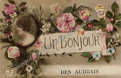 Carte postale ancienne Les Aubrais — Fleury-les-Aubrais (Loiret)