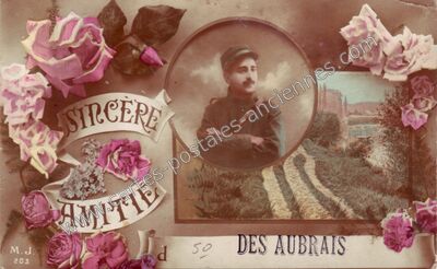 Carte postale ancienne Les Aubrais — Fleury-les-Aubrais (Loiret)