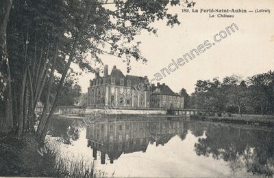Carte postale ancienne La Ferte St Aubin — Foucherolles (Loiret)