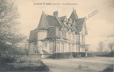 Carte postale ancienne La Ferte St Aubin — Foucherolles (Loiret)