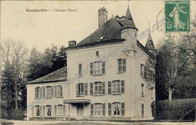 Carte postale ancienne Gaubertin