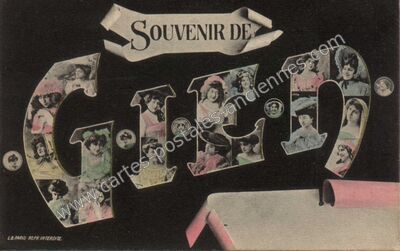 Carte postale ancienne Gien — Gien (Loiret)