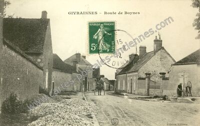 Carte postale ancienne Givraines