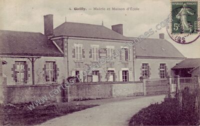 Carte postale ancienne Guilly