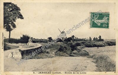 Carte postale ancienne Jargeau